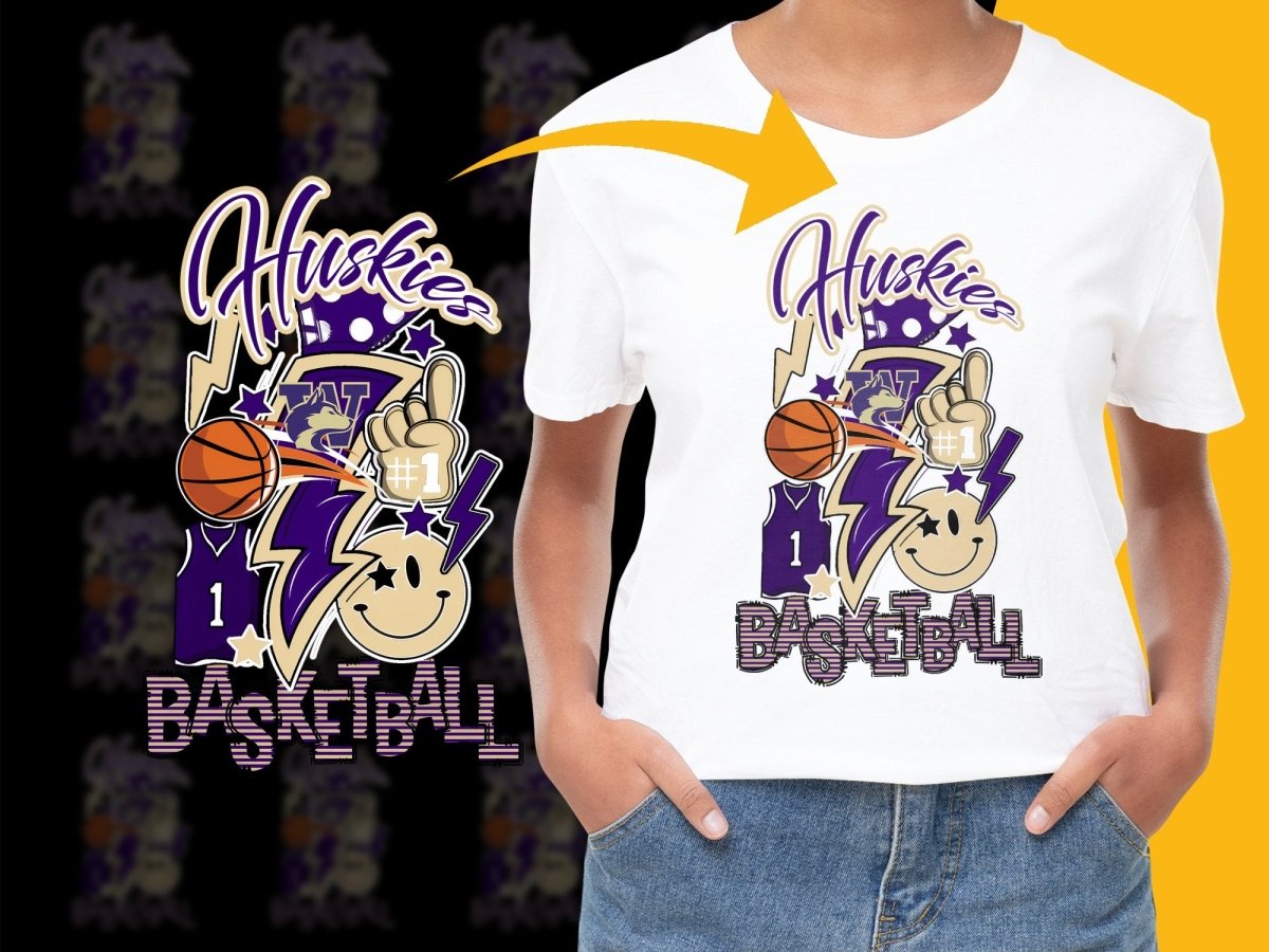 Washington Huskies NCAA College PNG File - Teepew