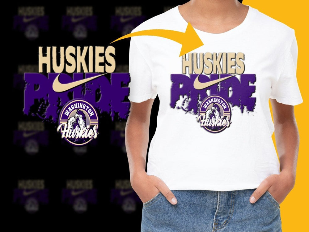 Washington Huskies NCAA College PNG File - Teepew