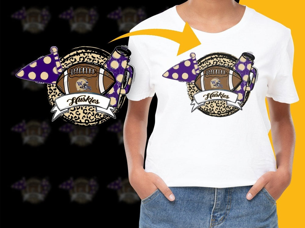 Washington Huskies NCAA College PNG File - Teepew