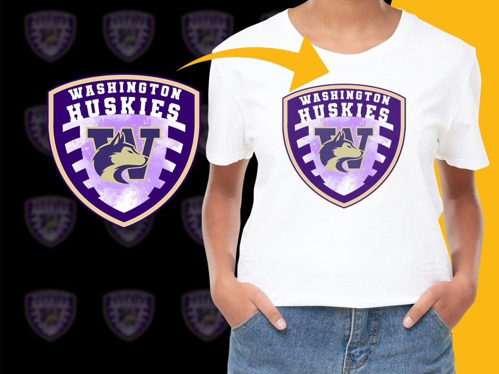 Washington Huskies NCAA College PNG File - Teepew