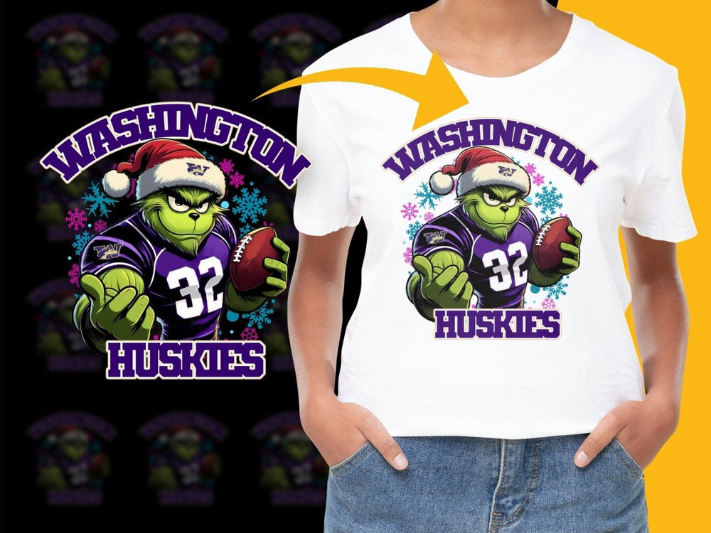 Washington Huskies NCAA College PNG File - Teepew