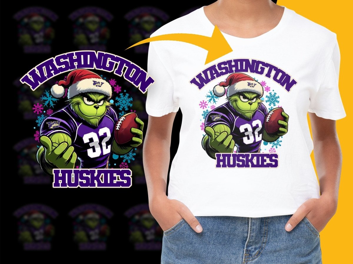 Washington Huskies NCAA College PNG File - Teepew
