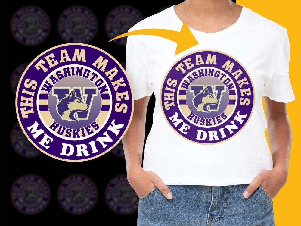 Washington Huskiesbi NCAA College PNG File - Teepew