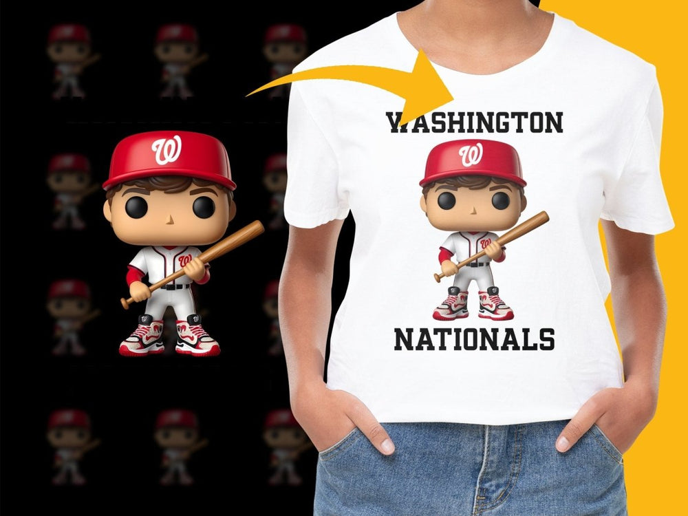 Washington Nationals Baseball Fan Themed PNG File - Teepew