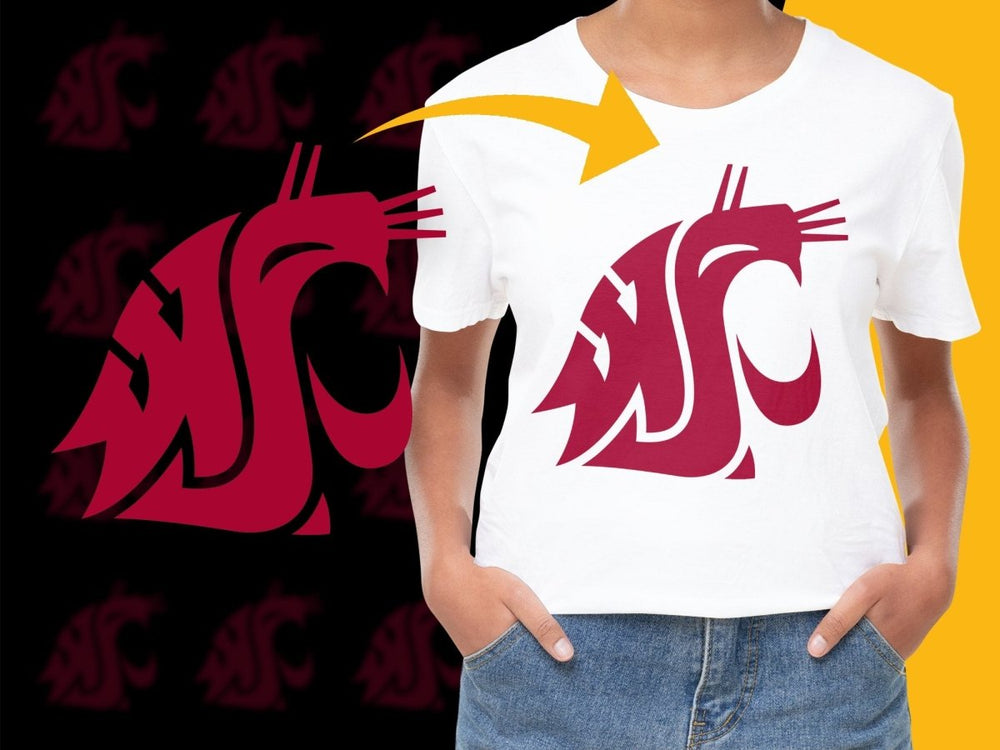 Washington State Cougars College Football PNG File - Teepew