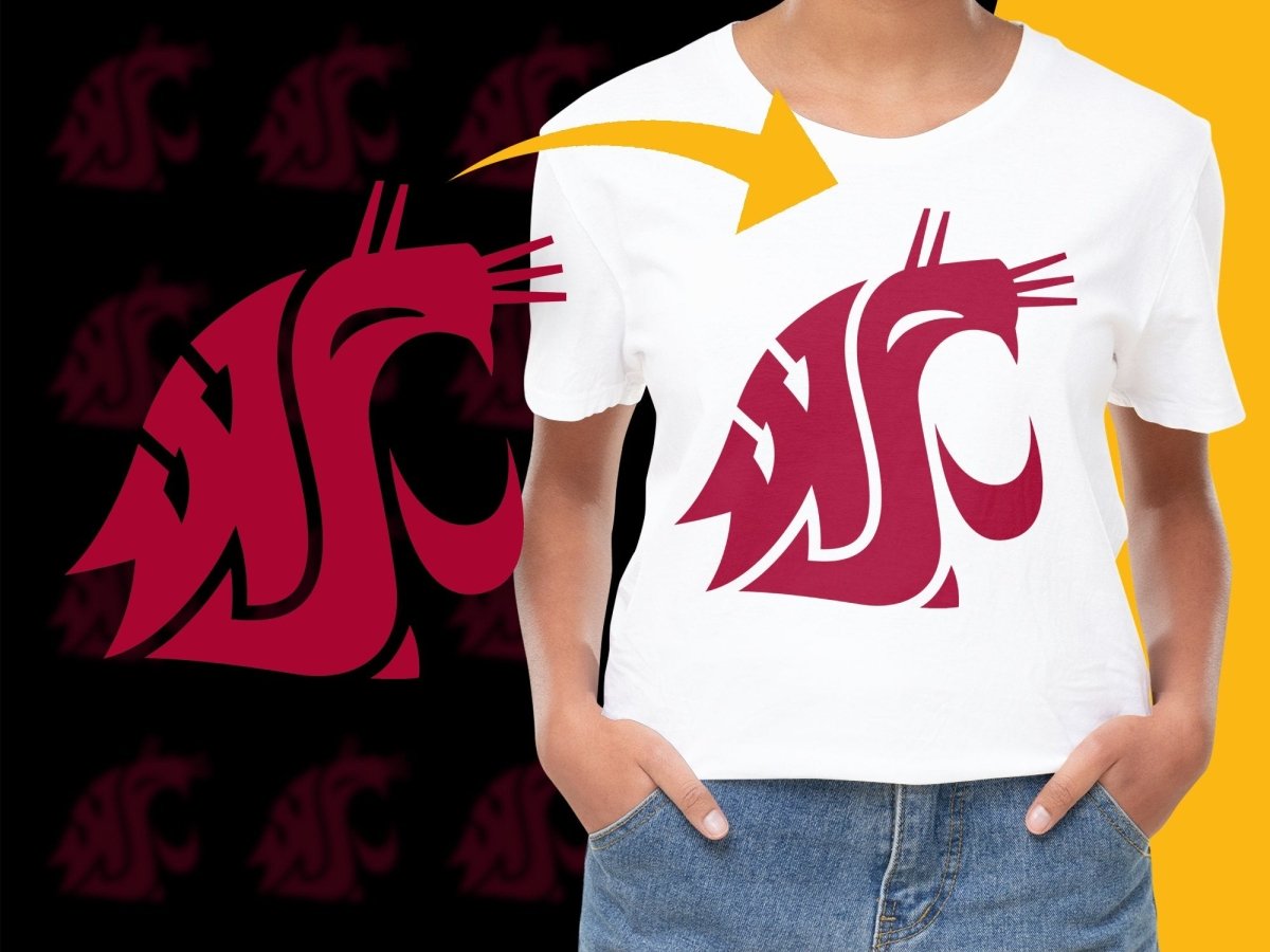 Washington State Cougars College Football PNG File - Teepew