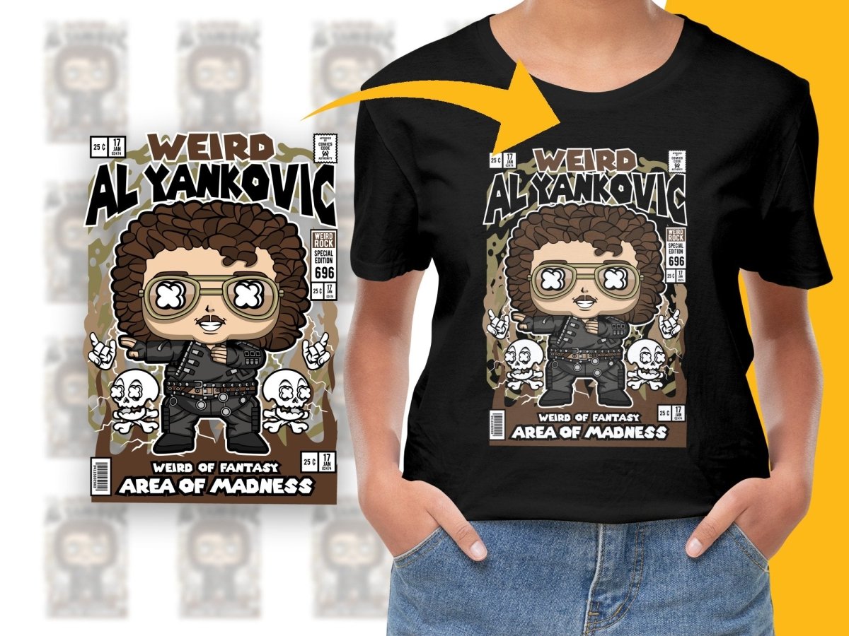 Weird Al Yankovic Popculture PNG File - Teepew