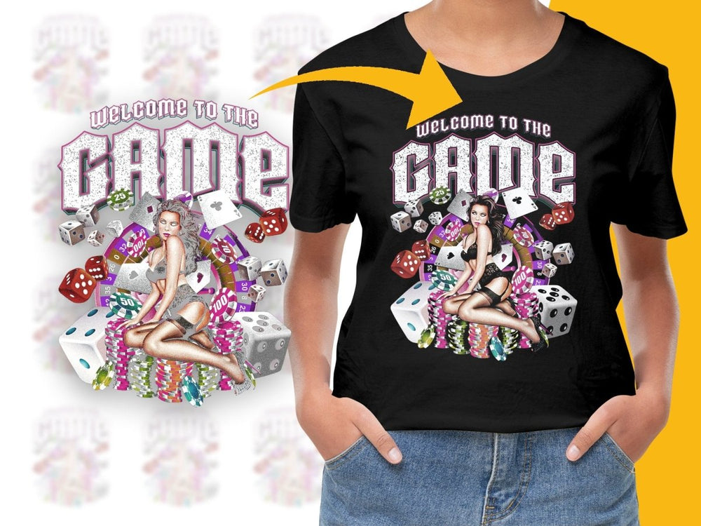Welcome to the Game PNG File - Teepew