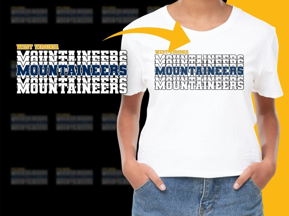 West Virginia Mountaineers NCAA College PNG File - Teepew