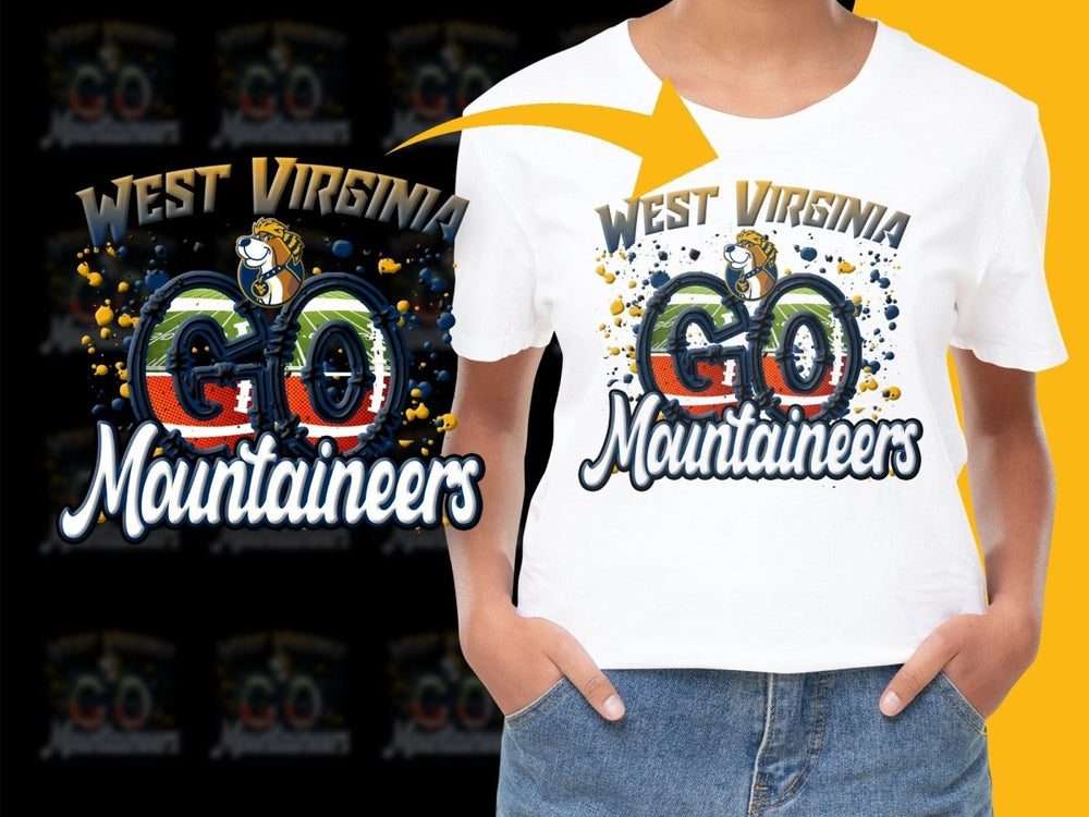 West Virginia Mountaineers NCAA College PNG File - Teepew