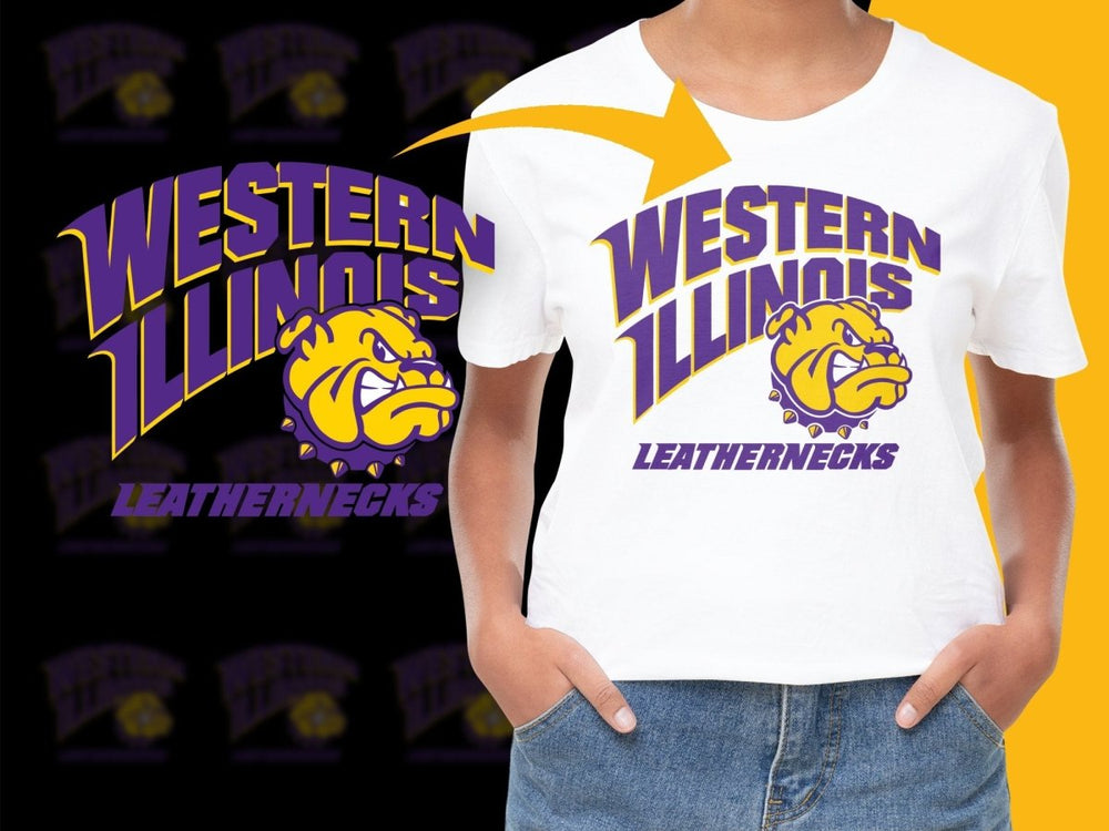 Western Illinois Leathernecks College Football PNG File - Teepew