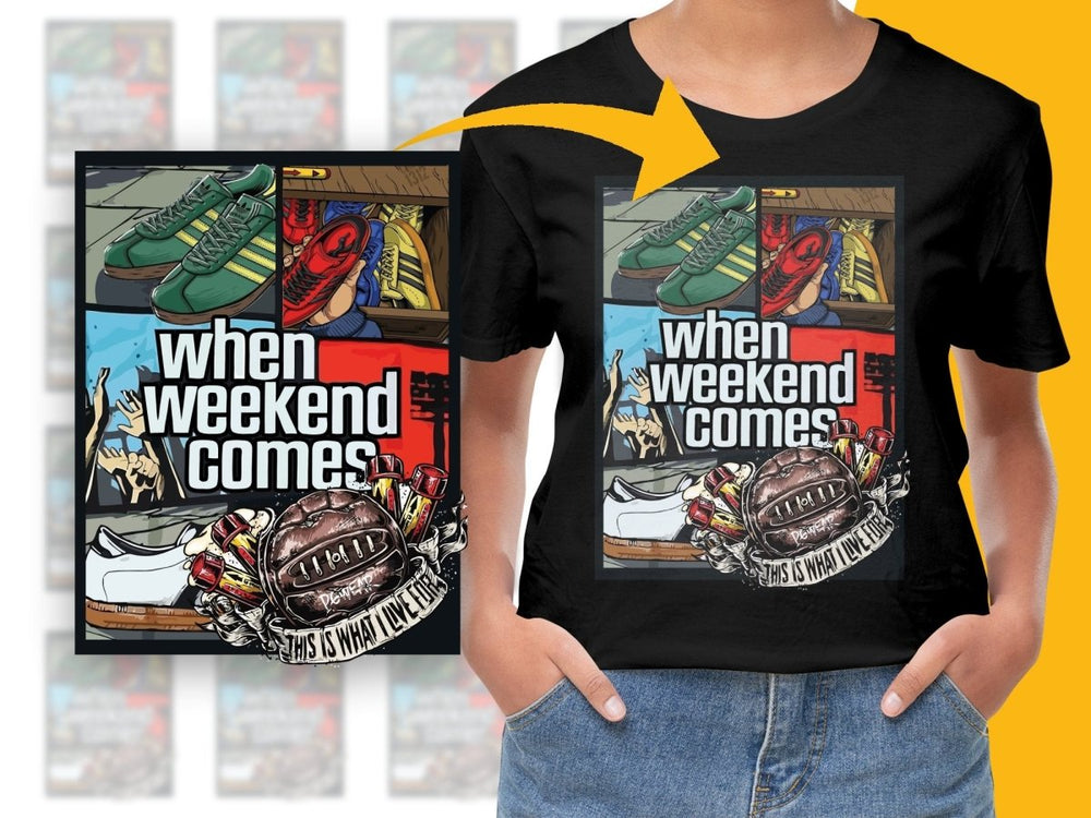When Weekend Comes This Is What I Live For PNG File - Teepew