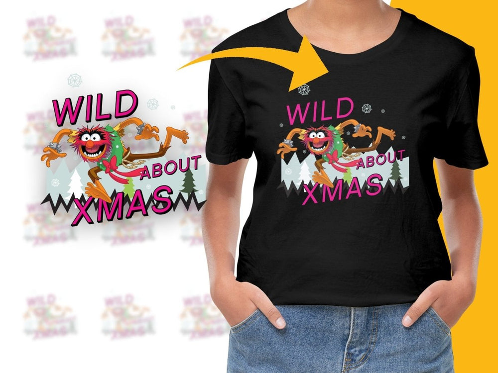 Wild About Xmas Animal Muppets Christmas PNG File - Teepew