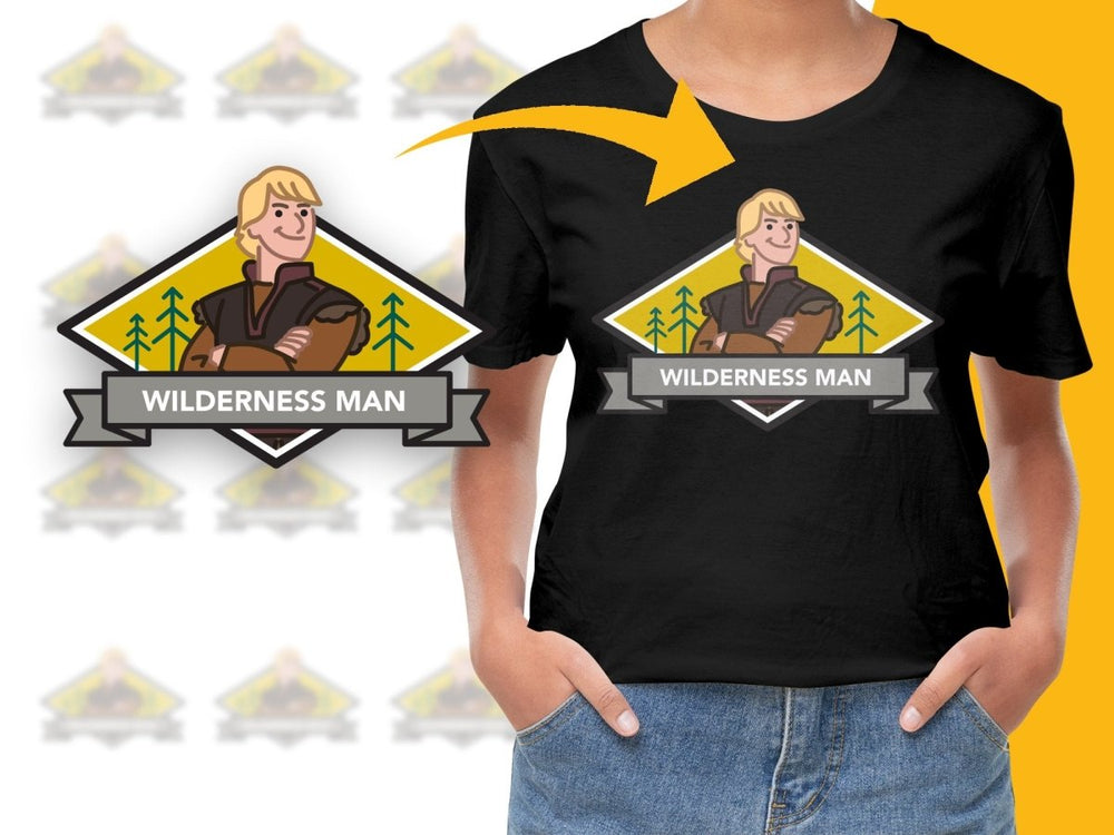 Wilderness Man Christmas Graphic PNG File - Teepew