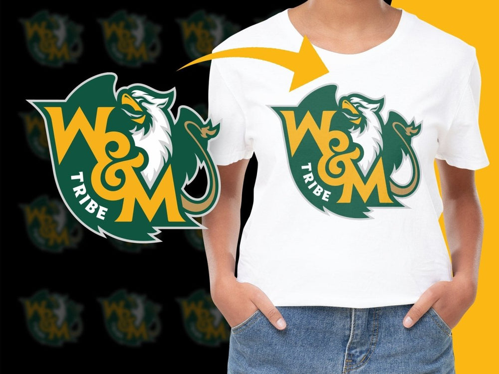 William and Mary Tribe College Football PNG File - Teepew