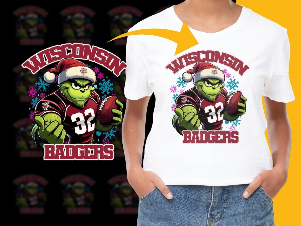 Wisconsin Badgers NCAA College PNG File - Teepew