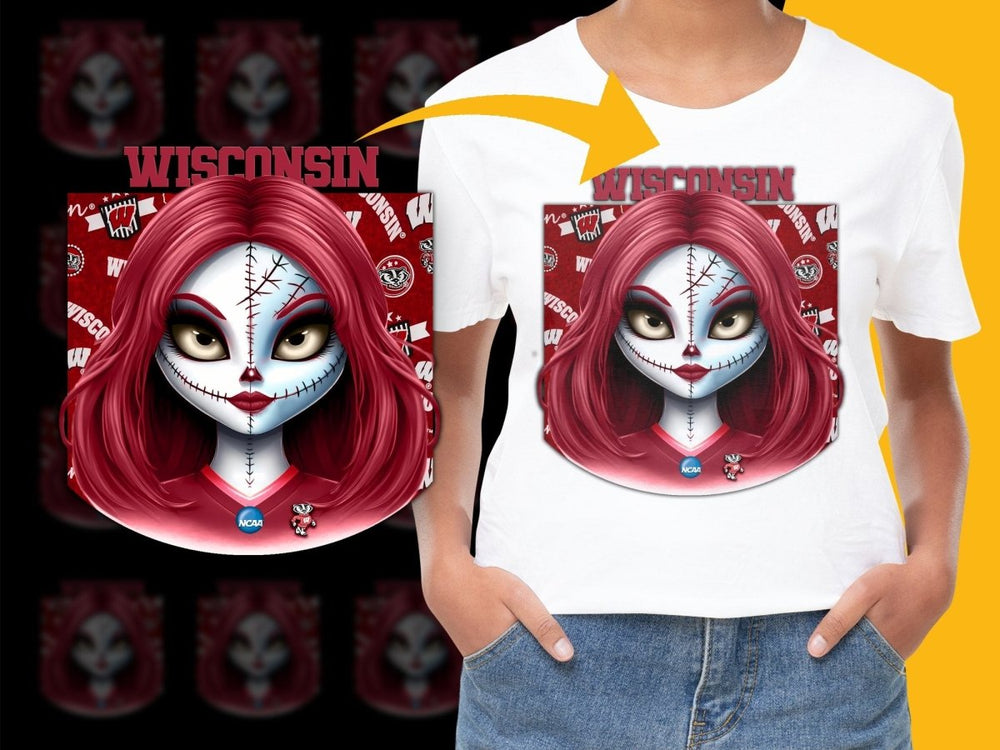 Wisconsin Badgers NCAA College PNG File - Teepew