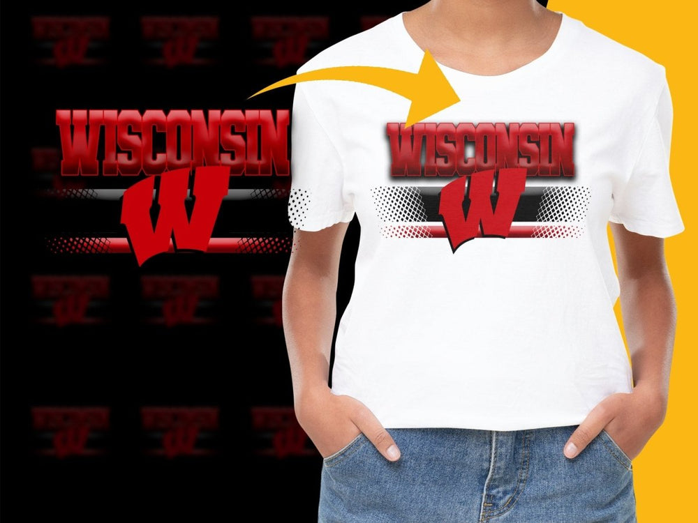 Wisconsin Badgers NCAA College PNG File - Teepew
