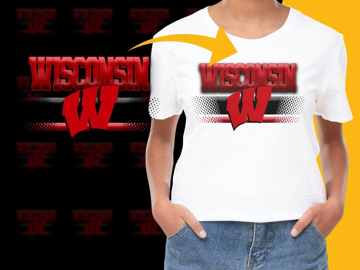 Wisconsin Badgers NCAA College PNG File - Teepew