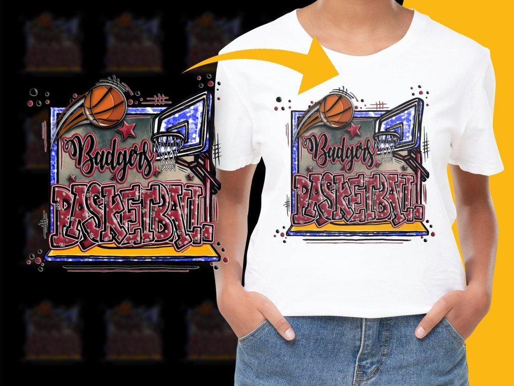 Wisconsin Badgers NCAA College PNG File - Teepew