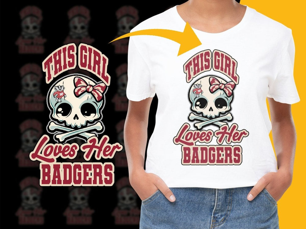 Wisconsin Badgers NCAA College PNG File - Teepew