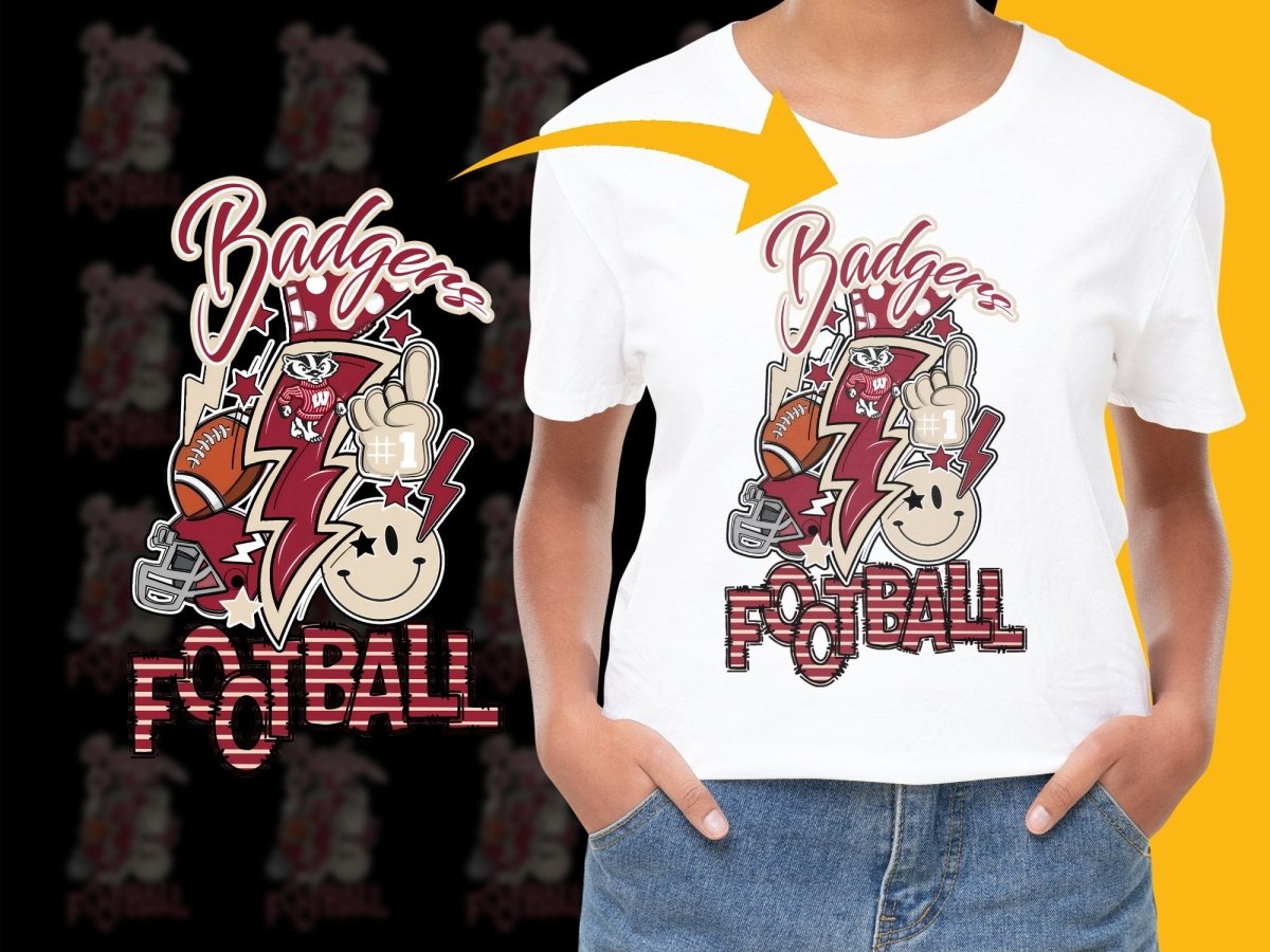 Wisconsin Badgers NCAA College PNG File - Teepew