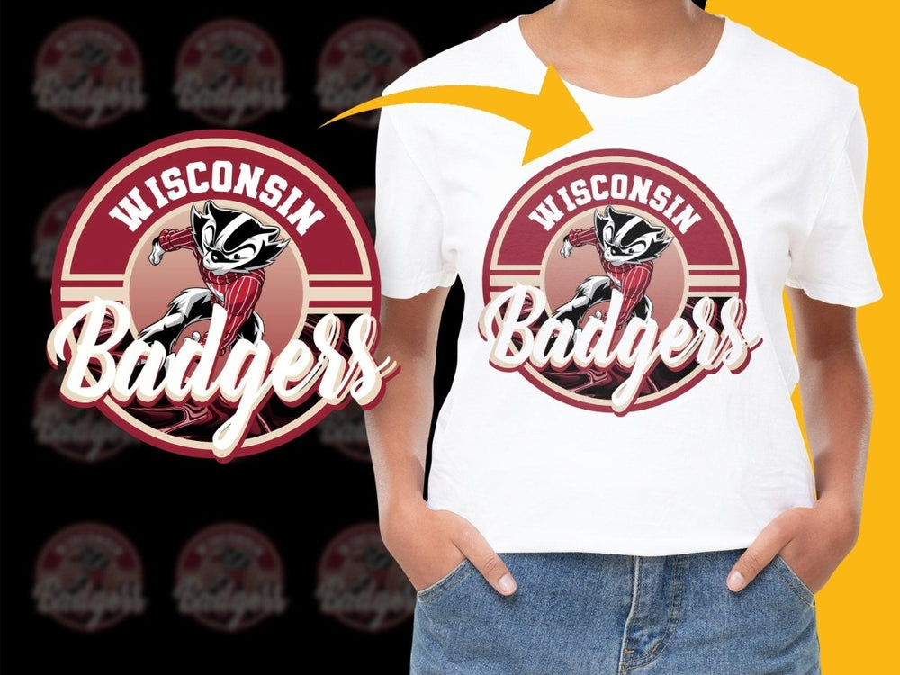 Wisconsin NCAA College PNG File - Teepew