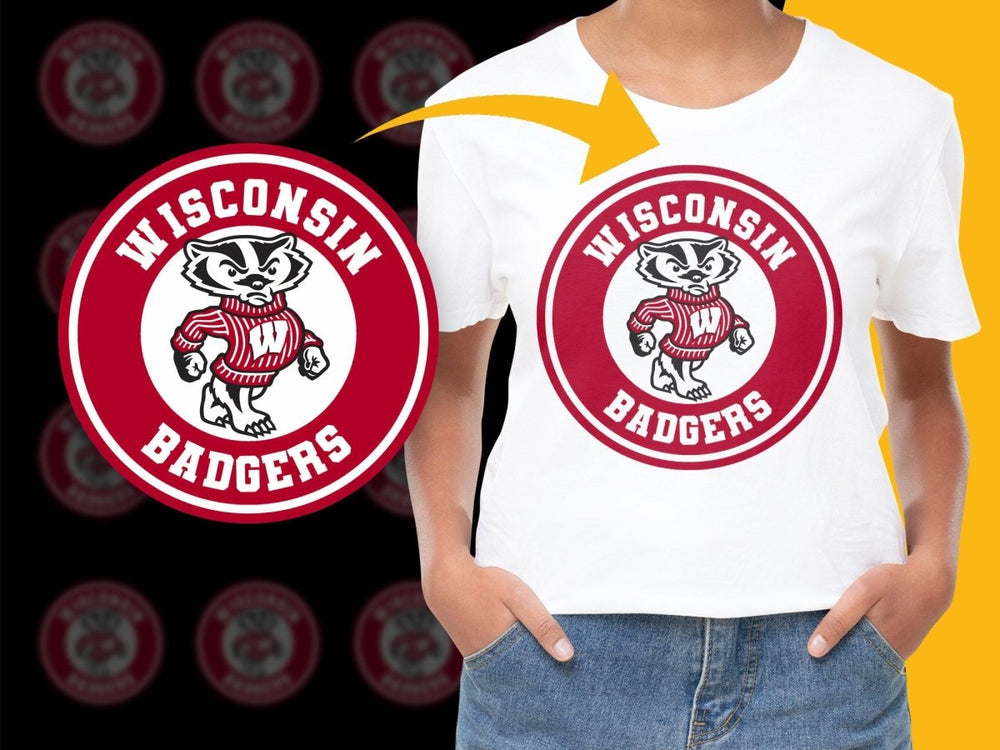 Wisconsin NCAA College PNG File - Teepew