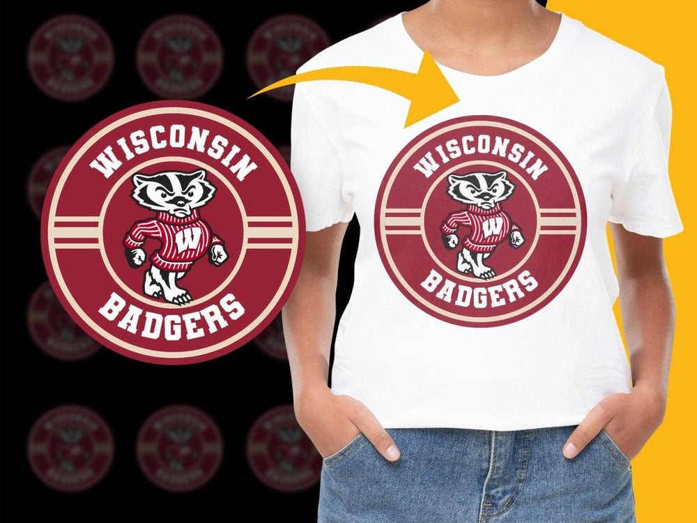 Wisonsin NCAA College PNG File - Teepew