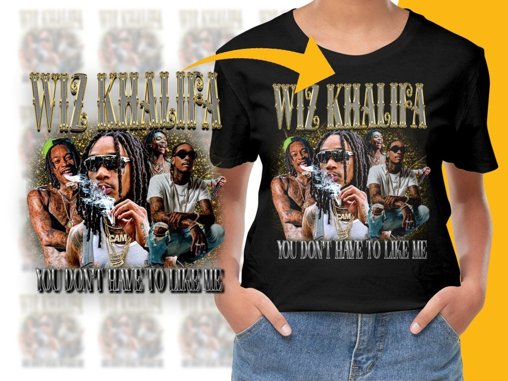 Wiz Khalifa Bootleg You Don't Have to Like Me PNG File - Teepew