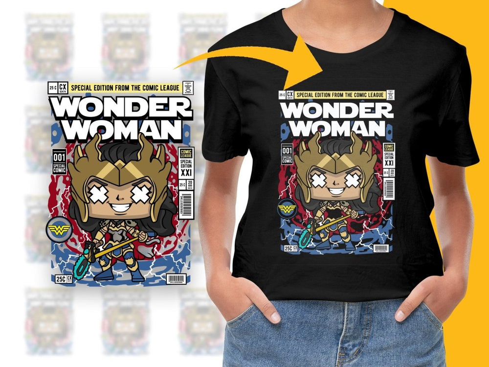 Wonder Woman Popculture PNG File - Teepew