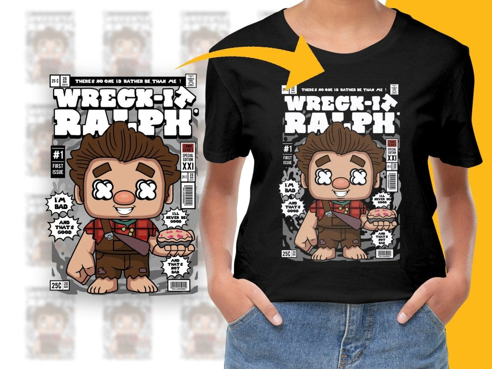 Wreck - It Ralph Popculture PNG File - Teepew