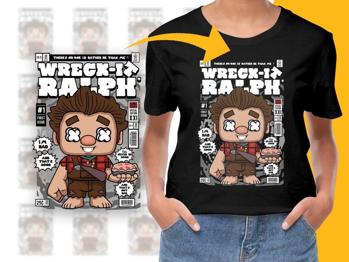 Wreck - It Ralph Popculture PNG File - Teepew