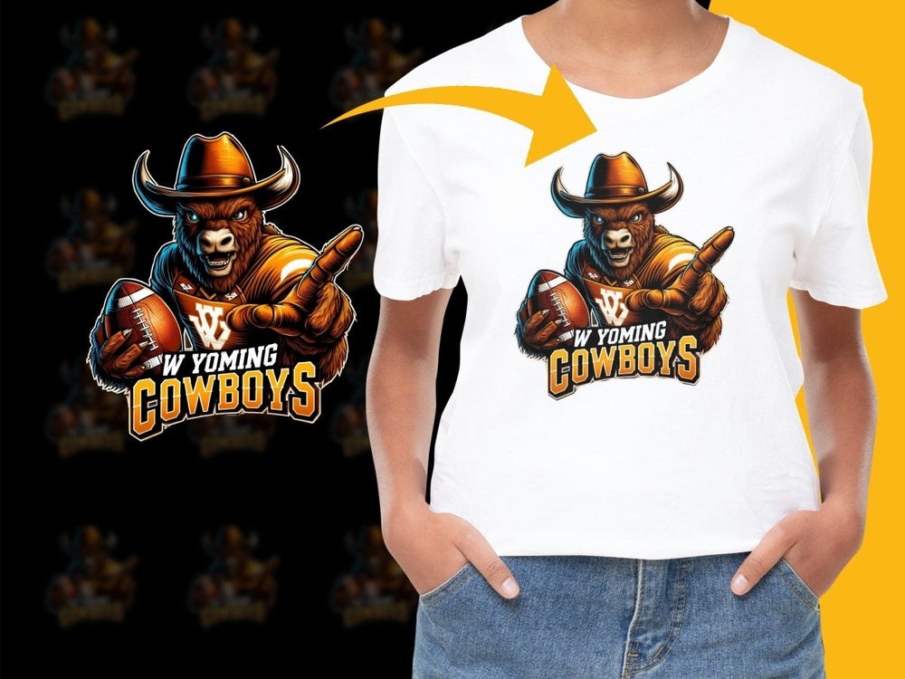 Wyoming Cowboys Fierce Mascot PNG Fileproduct - Teepew