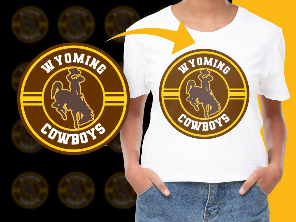 WYOMING COWBOYS NCAA College PNG File - Teepew