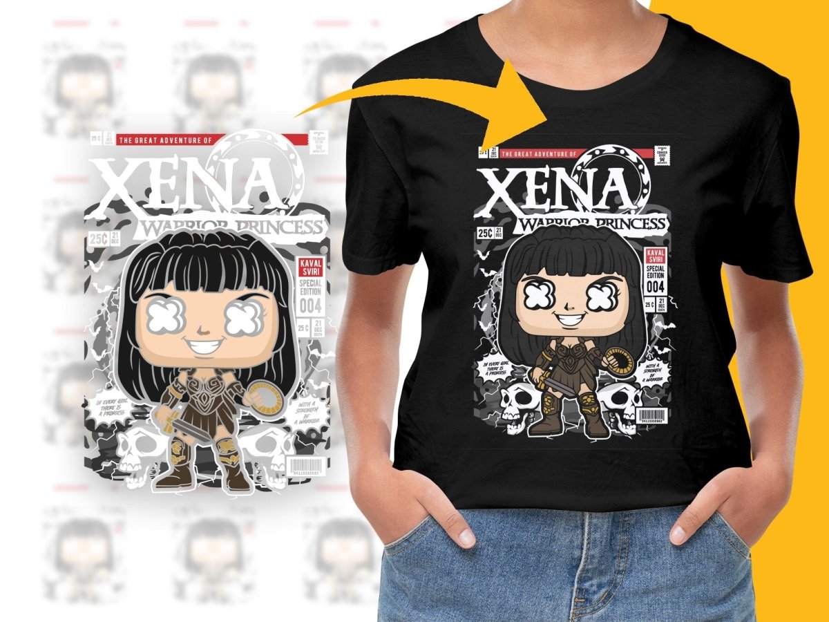Xena Popculture PNG File - Teepew