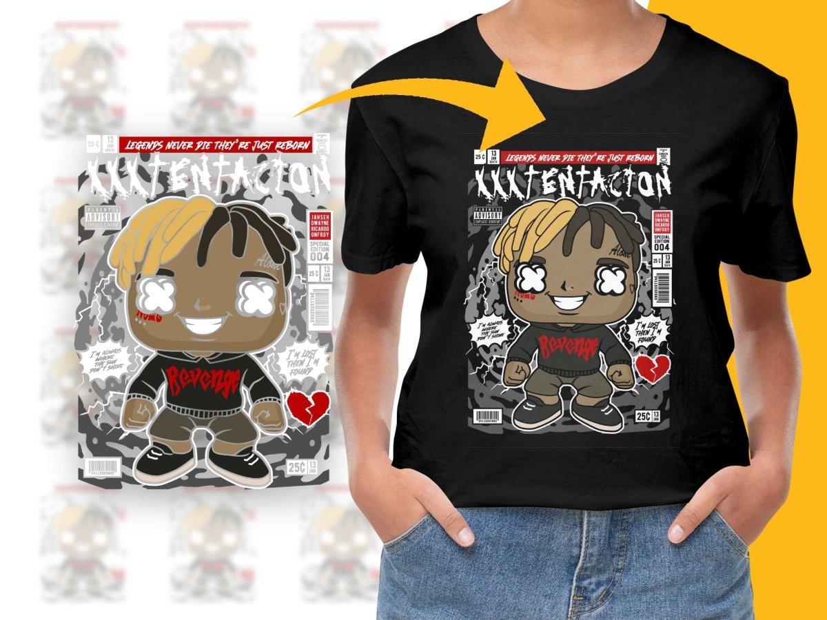 XXXTENTACION Popculture PNG File - Teepew