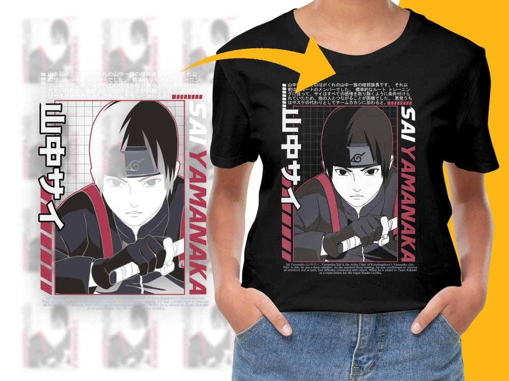 Yamanaka Character PNG File Stylish Design for Fans - Teepew