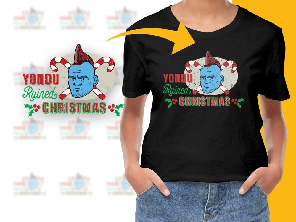 Yondu Ruined Christmas Festive Funny Graphic PNG File - Teepew