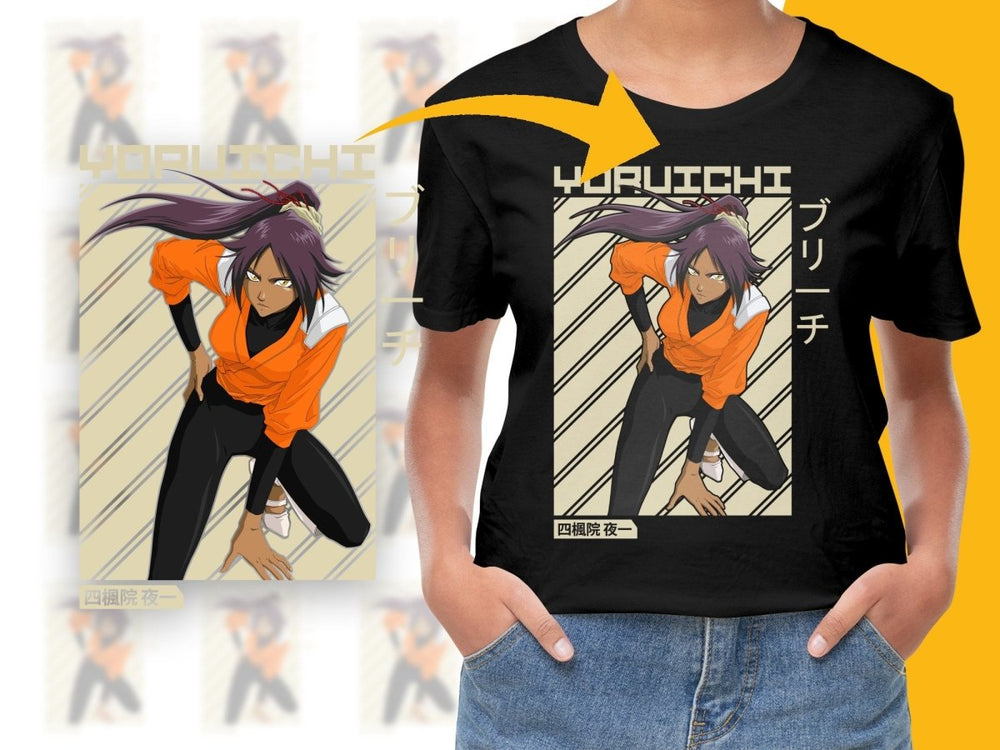 Yoruichi Anime Character PNG File - Teepew