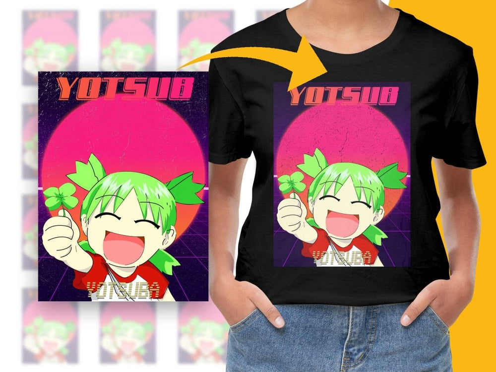 Yotsuba Character Poster Art PNG File - Teepew