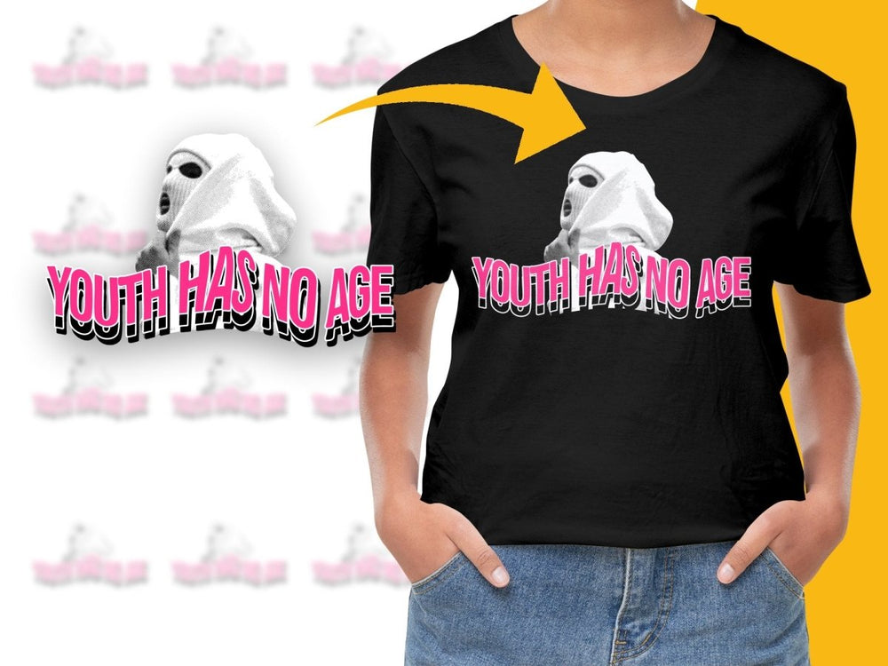 Youth Has No Age Artistic Design Graphic PNG File - Teepew