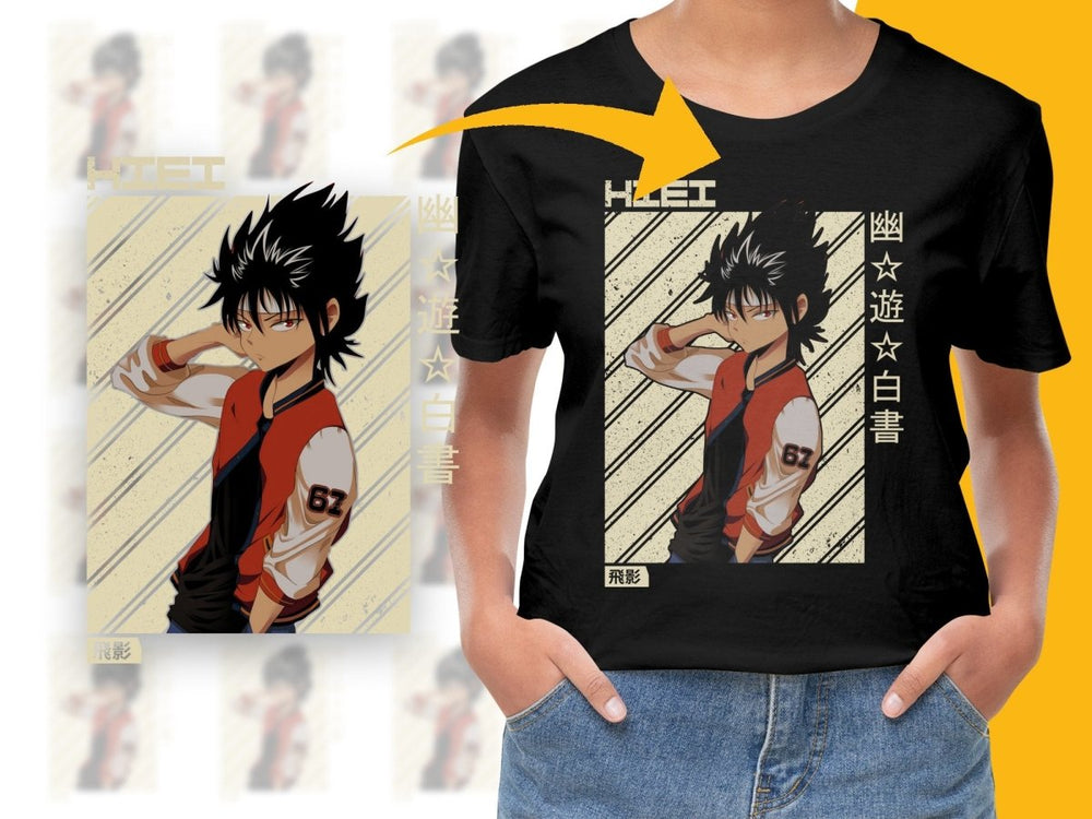 Yu Yu Hakusho Hiei Anime Character PNG Digital - Teepew