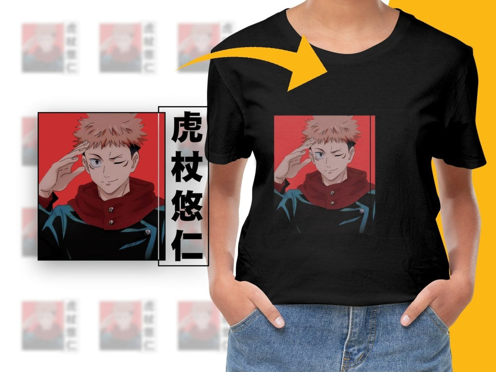 Yuji Itadori Anime Character Digital Download - Teepew