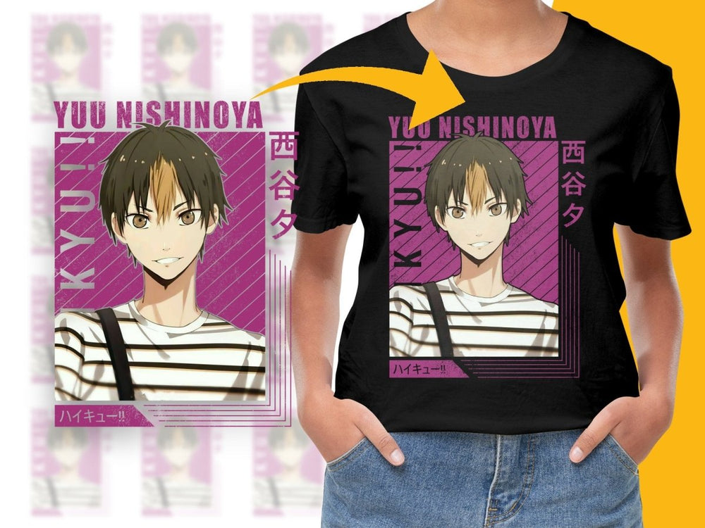 Yuu Nishinoya Haikyuu Anime Character PNG Digital - Teepew