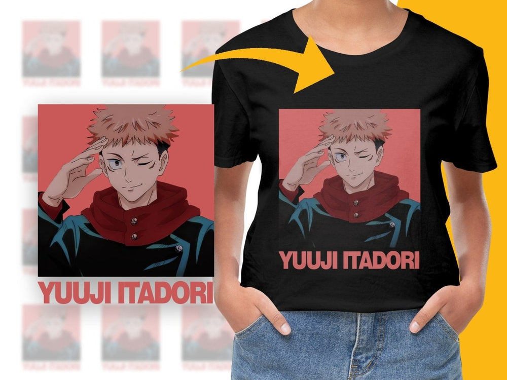 Yuuji Itadori Anime Character PNG File - Teepew