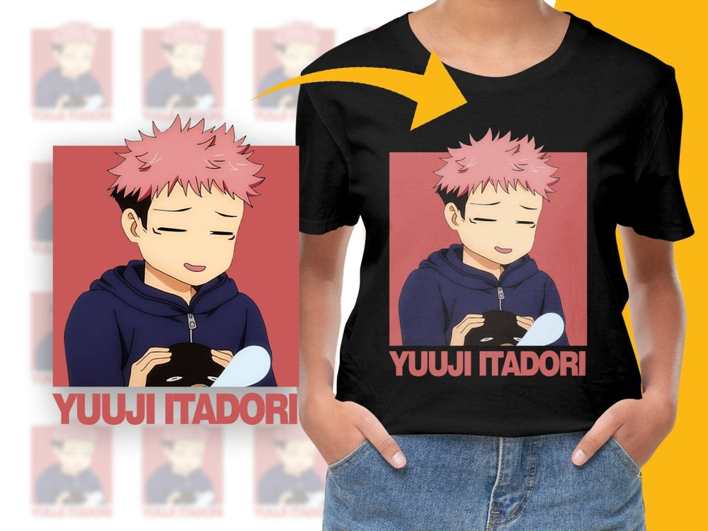 Yuuji Itadori Anime Character PNG File - Teepew