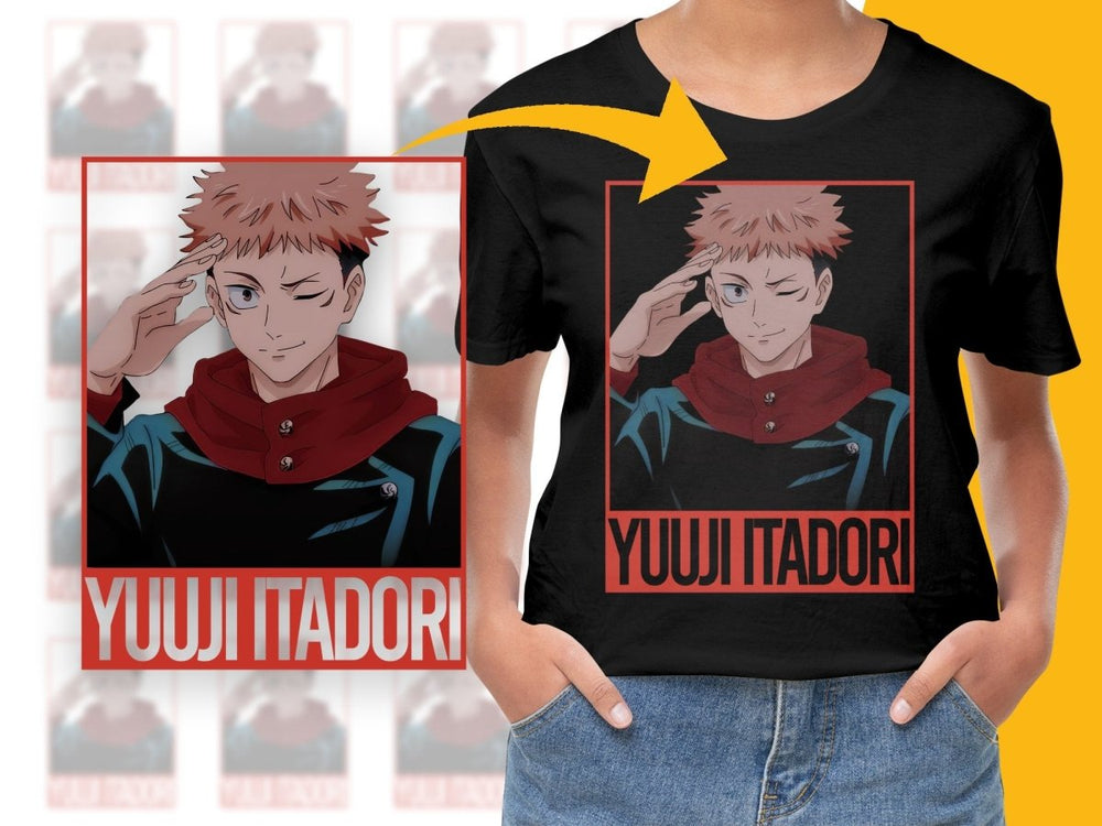 Yuuji Itadori PNG File Anime Character - Teepew