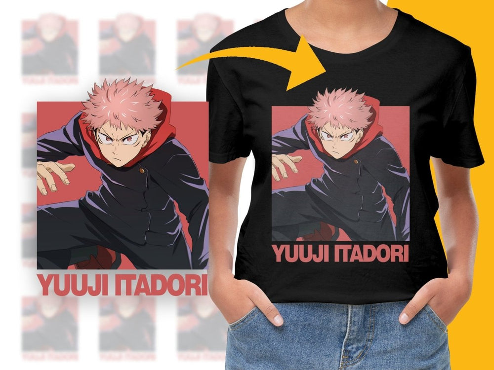 Yuuji Itadori PNG File Digital - Teepew