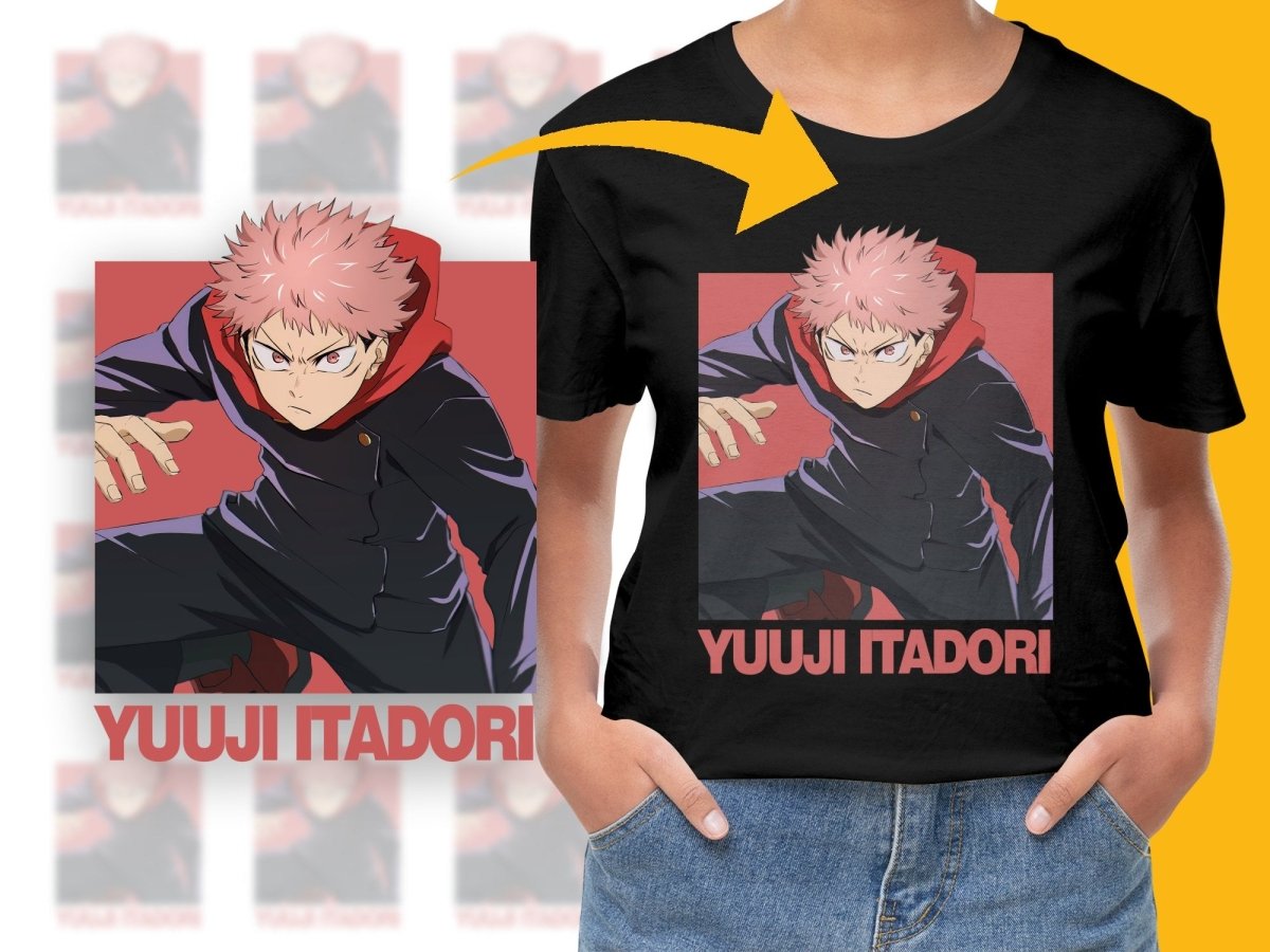 Yuuji Itadori PNG File Digital - Teepew